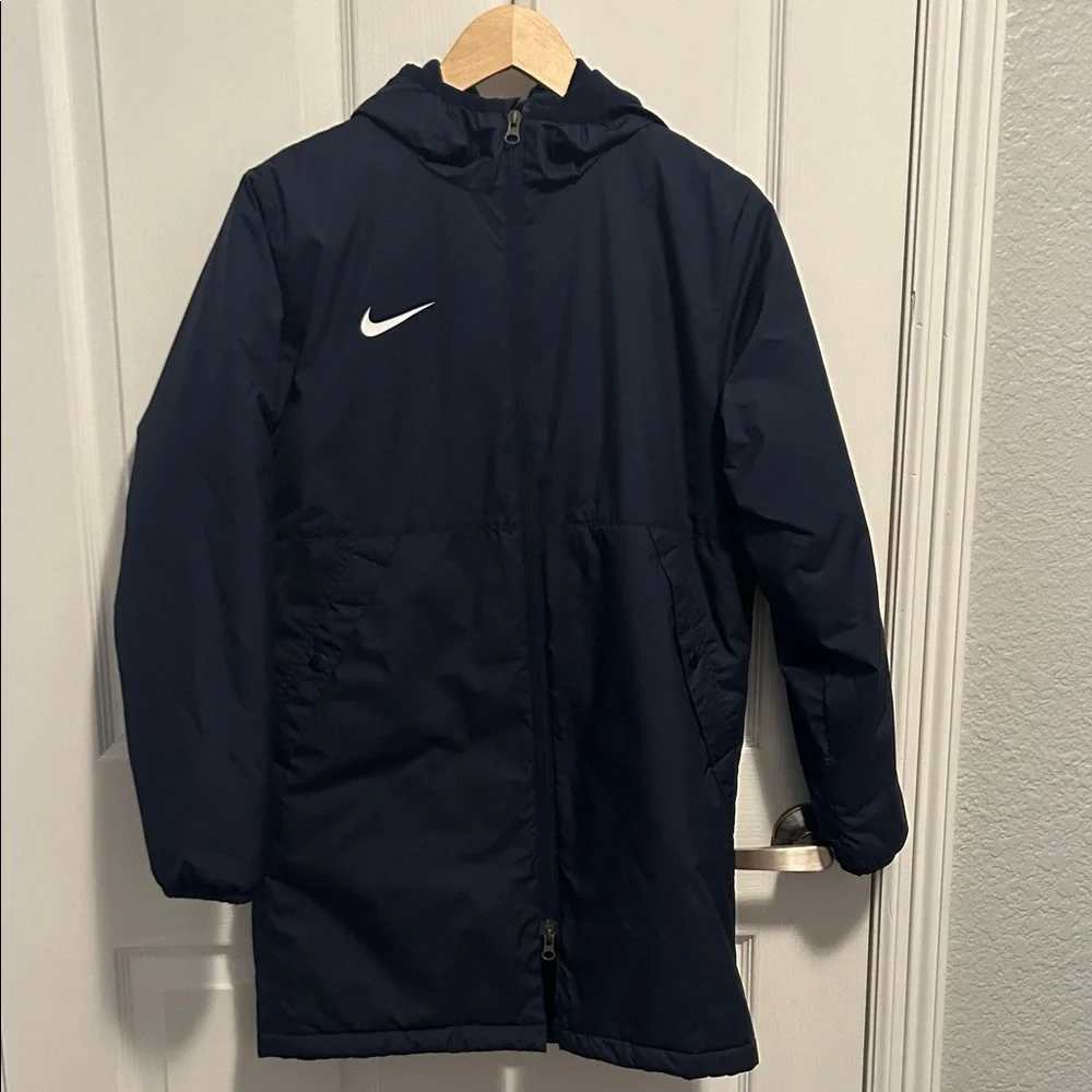 Nike Kids Puffer Jacket - Navy Blue